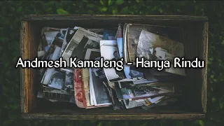 Download Andmesh Kamaleng - Hanya Rindu ( Cover + Lirik ) MP3