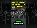 Lagu All We Know About Fallen Symphony #geometrydash #gd #gaming #shorts #clips