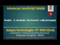 Advanced JavaScript - Chapter 3
