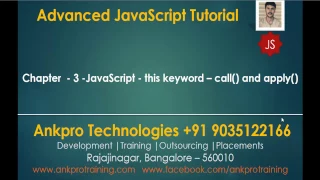 Advanced JavaScript - Chapter 3