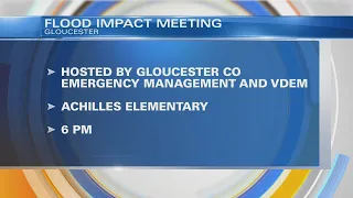 Gloucester VA Department of Emergency Management to host flood impact meeting