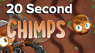 20 Second Strategy - Muddy Puddles CHIMPS BTD6