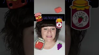 Vocabulary Jam Jelly Marmalade