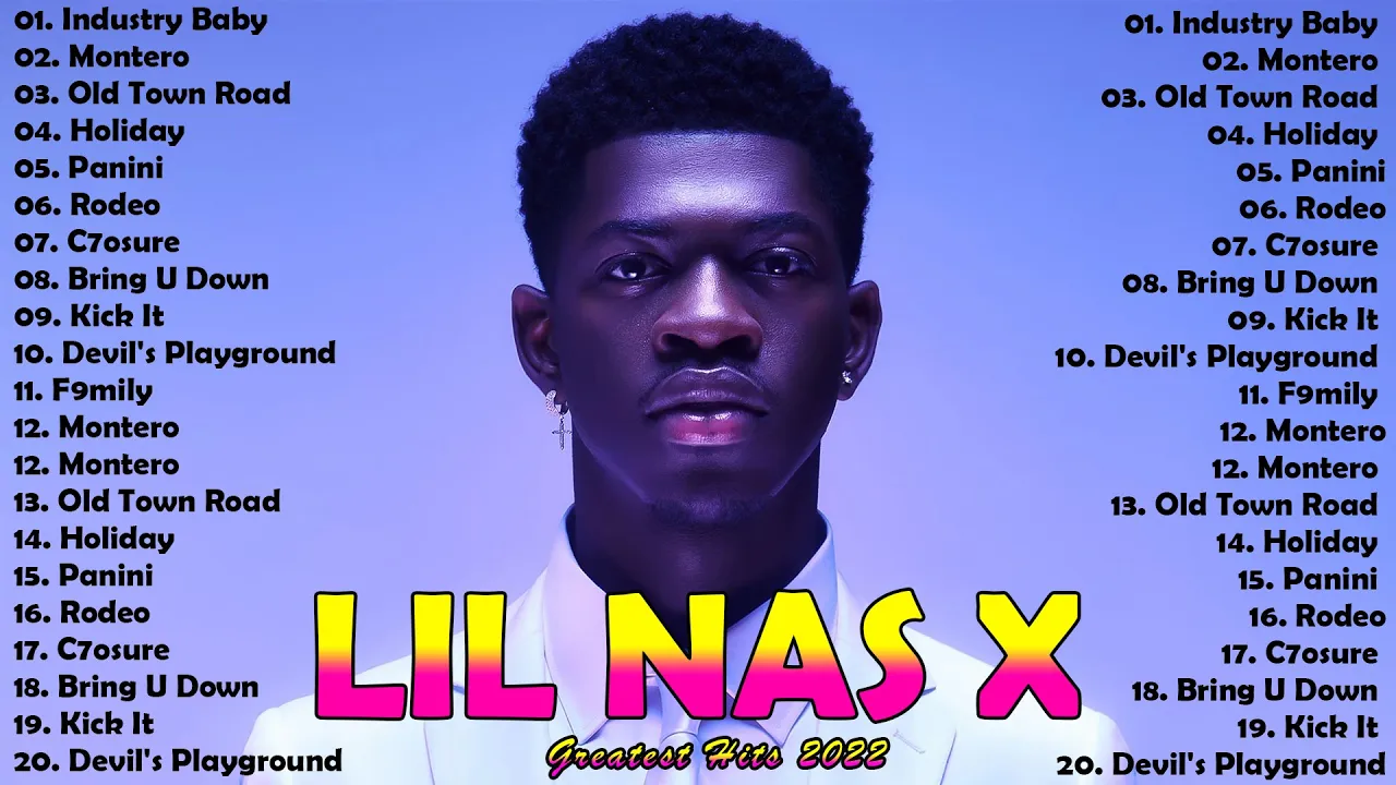 Lil Nas X Greatest Hits - Best Music Playlist -  Best Songs Collection 2022 - Trap Rap Hiphop 2022