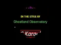 (JC Karaoke) Ghostland Observatory - Sad Sad City