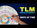 Tlm units of time Maths working model Time wheel tlm