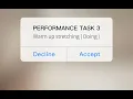 PERFORMANCE TASK 2 3 GROUP 3 WARM UP STRETCHING P E