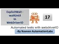 ExplicitWait - WaitUntil method in WebDriverIO
