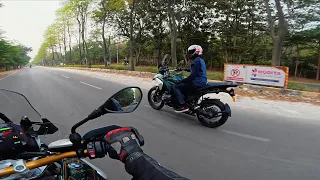 PROBLEM in the FIRST Breakfast RIDE | BMW GS 1300