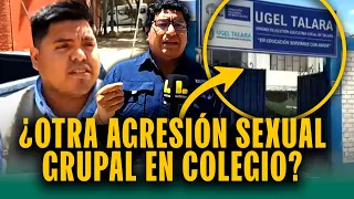 Diez alumnos involucrados en presunta agresión sexual contra estudiante en Talara