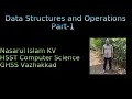 Data Structures and Operations-Part1 STACK Kerala Plus Two Computer Science Chapter-3 Malayalam