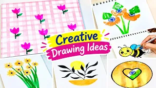 10 Creative Drawing Ideas for Kids | Easy & Fun Drawing Ideas | Kids Art & Craft