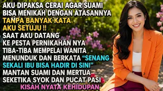 Dipaksa CERAI, Suami Akan Nikahi Atasannya. Di Pesta Pernikahan, Mereka Syok Saat Tau Aku DIREKTUR
