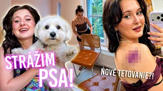 MÁM PSA + NOVÉ TETOVANIE?! | Pokračujeme v sťahovaní do nového bytu VLOG 📦🎀