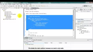 Introduction to create Java GUIs with WindowBuilder PRO Without