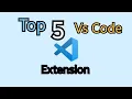 5 VS Code Extensions Every Developer Should Use 2025 Edition