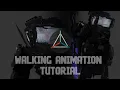 Walking animation tutorial P3D