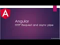 Angular HTTP Request async pipe