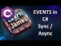 Events in C sync or async