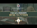 STEM Data Workshops Intro to Python