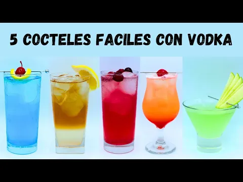 Download MP3 5 Cocteles Faciles Con Vodka | Bebidas Fáciles Con Vodka