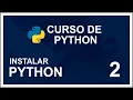 PYTHON COURSE 2020 Installing PYTHON step by step