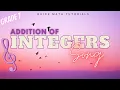 Addition of Integers Song for easy solving Grade 7 Math