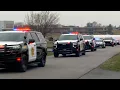 Procession in Ozark Mo honors 2 fallen Christian County deputies