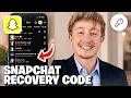 How To Generate A Snapchat Recovery Code - Full Guide