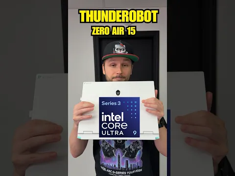 Finally a Gaming Laptop I APPROVE! #IntelCore #IntelCoreUltra #Thunderobot #ZEROAir15 #tech