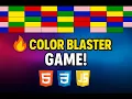 Color Blaster Game Using HTML CSS JavaScript Mini Game Project for Beginners