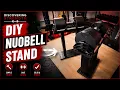 DIY Nuobell dumbbell stand