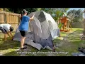 UNP Camping Tent 10 Person Family Tent Khaki
