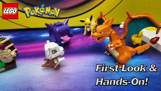 LEGO Pokemon Smart Play Sets EXCLUSIVE First Look Hands-On