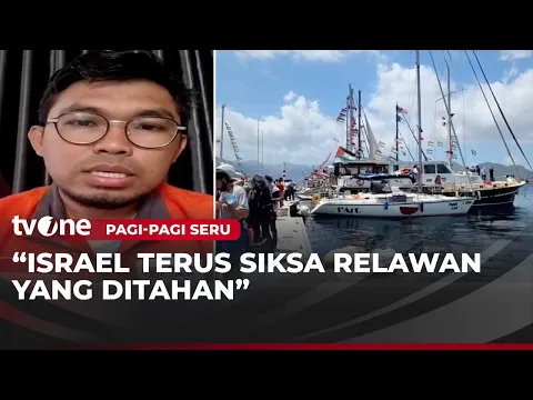 Cerita Aktivis Flotilla saat Disandera Israel, Angga: Dua Rekan Kami Ditembak