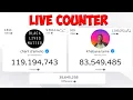 Khaby Lame VS Charli D Amelio - TikTok Live Follower Counter