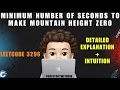 Minimum Number of Seconds to Make Mountain Height Zero Understand WHY Leetcode 3296 MIK