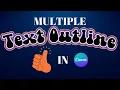 Multiple Strokes in Canva Outline Trick Create multiple outlines on your text in Canva