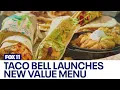Taco Bell launches new value menu