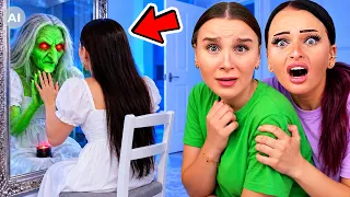 FRAU IM WEISSEN KLEID ist die HORROR OMA ... 😰🩸(Angst)