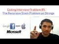 Recursion Stacks Mind Blown Coding Interview Question