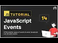 JavaScript Bangla Tutorial JavaScript Events