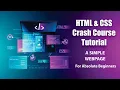 HTML CSS Complete Crash Course for Beginners PART 3
