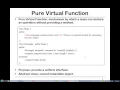 Alex X Liu Software Design Pattern Course 13 Pure Virtual Functions and Abstract Classes