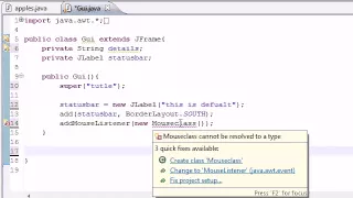 Java Programming Tutorial 77 Adapter Classes Java Tutorial