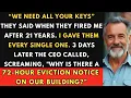 Download Lagu They Fired Me. I Evicted Them - 21 Years, One Lease, Total Justice.