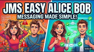 JMS Made Easy Java Message Service Explained with Alice Bob