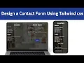 Responsive Contact Section using Tailwind CSS
