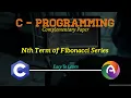 Fibonacci Number Find Nth Fibonacci Number C Programming Turbo C Complementary Paper