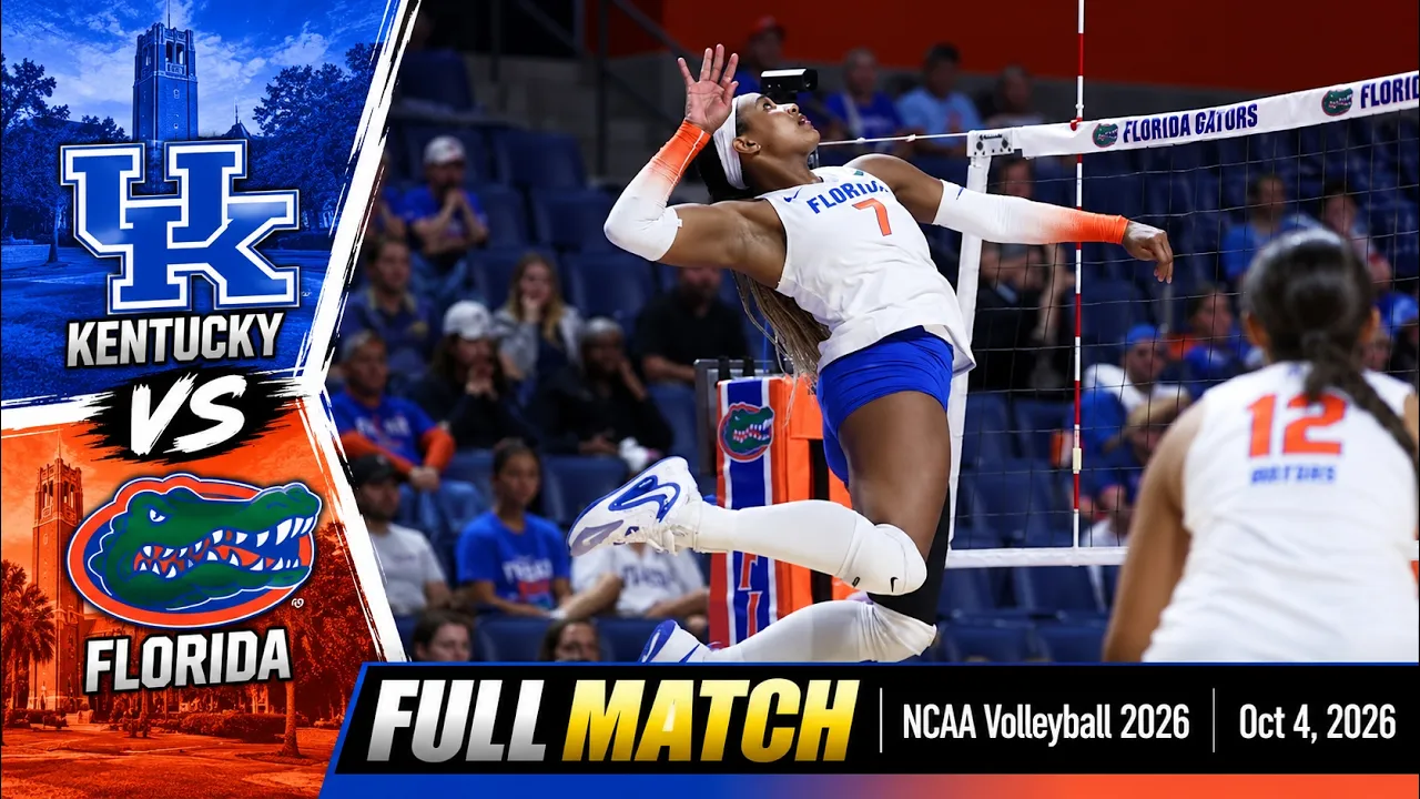 Kentucky vs Florida FULL MATCH | NCAA Volleyball 2026 | Oct 4, 2026
